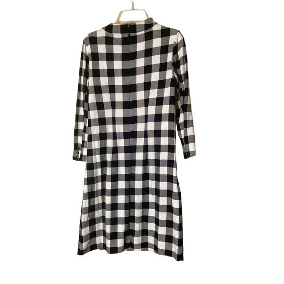 NWT Talbots Buffalo Check Mock Turtle Dress Size P(Petite) (2) - Picture 6 of 14